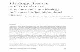 Ideology, literacy and translators: - OpenstarTs