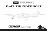 P-47D Thunderbolt Manual - Horizon Hobby