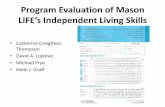 Program Evaluation of Mason Life's Independent Living Skills