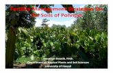 Fertility Management Strategies for the Soils of Pohnpei