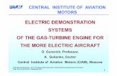 electric demonstration systems of the gas-turbine engine - ICAS is