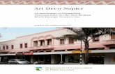 Art Deco Napier: an assessment of Outstanding Universal Value for