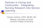 Partners in Caring and Community: Integrating Nursing Research