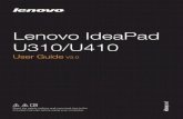 U310/U410 Win8 User Guide V3.0 - Lenovo