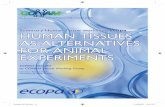 human tissues as alternatives for animal experiments - ecopa