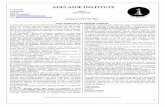 Newsletter 601 - Adelaide Institute