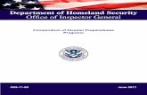 Compendium of Disaster Preparedness Programs - Office of