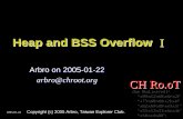 Heap and BSS overflow -