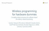 Wireless programming for hardware dummies
