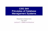 5. CSE 544 Principles of Database Management Systems