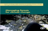 Managing forests for climate change - Food and Agriculture