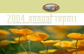 Commissioners Annual Report - California Department of Insurance