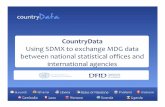 CountryData Using SDMX to exchange MDG data between national