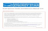 Home Performance with ENERGY STAR Draft Sponsor Guide and