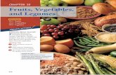 CHAPTER 25 Fruits, Vegetables, and Legumes
