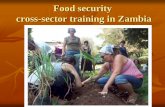 Food security cross-sector training in Zambia