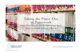 White Paper - Taking the Paper Out of Paperwork - US Healthcare