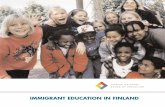 IMMIGRANT EDUCATION IN FINLAND