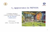 ½ appearance in MINOS