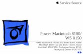 Power Macintosh 8100/ WS 8150