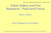 Cabin and Fire Safety Safety Research- Past and Future