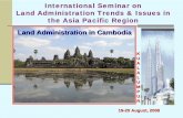 Cambodian Land Admin - Centre for Spatial Data Infrastructures and