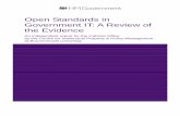 Open Standards in Government IT: A Review of the Evidence - Gov.uk