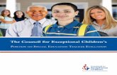 Special Education Teacher Evaluation - Council for Exceptional
