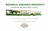 AQAR 09-10 - Mohanlal Sukhadia University
