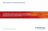 High Temperature Drilling Operations brochure - Schlumberger
