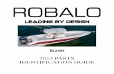 R260 2013 PARTS IDENTIFICATION GUIDE - Robalo Boats