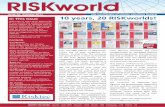 RISKworld Issue 20 - Risktec Solutions