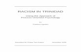 Racisim in Trinidad by Charleen Agostini - Process Work Institute