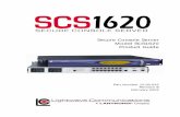 Secure Console Server Model SCS1620 Product Guide