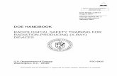 DOE-HDBK-1109-97, Radiological Safety Training for Radiation