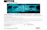 RENAL PHYSIOLOGY 2013: - ERA-EDTA