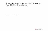 Xilinx Spartan-6 Libraries Guide for HDL Designs