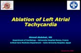 Ablation of Left Atrial Tachycardia