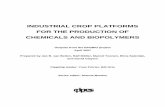 INDUSTRIAL CROP PLATFORMS FOR THE PRODUCTION OF CHEMICALS