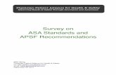 Survey on ASA Standards and APSF Recommendations - Physician
