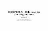 Thesis: CORBA Objects in Python - GNOME Project Listing