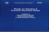 Study on Section 8 Voucher Success Rates: Volume I - HUD User