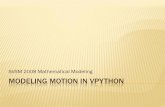 Python and VPython - People Server at UNCW