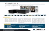 NVRmini 2 Linux Embedded Standalone - NUUO Inc