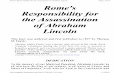 Rome's Responsibility for the Assassination of - Eindtijd in Beeld