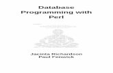Database Programming with Perl - Perl Training Australia