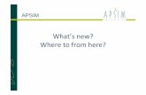 View presentation. - APSIM