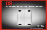 2013 New Brazed Plate Heat Exchanger catalogue - Kaori-