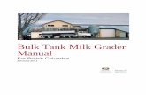 Bulk Tank Milk Grader Manual