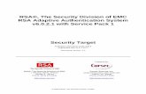 RSA®, The Security Division of EMC RSA Adaptive